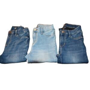 Gap Kids, 3 Pairs of Stretch Jegging Jeans, Girl's Size 12, NWOT